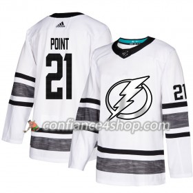Adidas Maillot de Hockey Tampa Bay Lightning Brayden Point 21 2019 All-Star Blanc Authentic - Homme